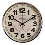 Clásico Reloj Análogo De Pared 30 Centímetros