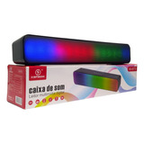 Som Efeitos Led Soundbar Potência 10w Cartão De Memória Tv