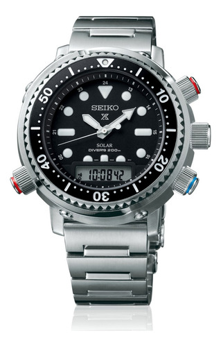 Reloj Seiko Snj033 Arnie Prospex Solar Hybrid Agente Oficial