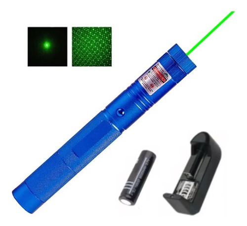 Puntero Laser Luz Verde Astronomico Bateria 1000mw 303