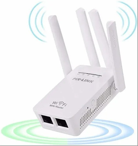 Router Amplificador De Señal Wifi Pix Link 300m