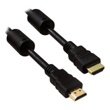 Cabo Hdmi-m X Hdmi-m 5mt 1.4c Blindado C/ Malha E Filtro