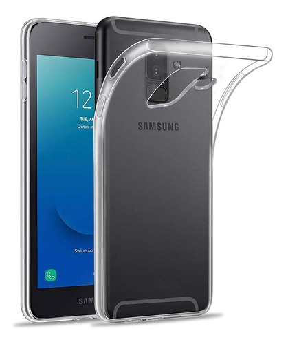 Estuche Transparente Compatible Con Samsung J2 Pro Flexible