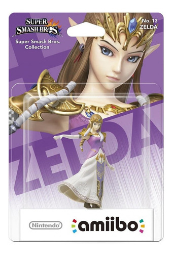 Figura Amiibo Zelda Coleccion Super Smash Bros