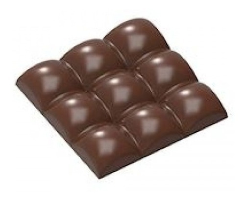 Molde Para Tableta De Chocolate World Esfera Cuadrada 1898cw