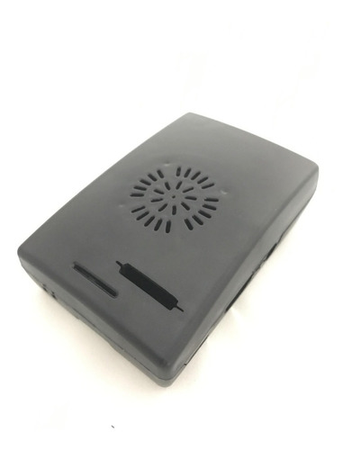 Kit Case Abs Com Cooler Dissipador Fonte Raspberry Pi 3 Pi3