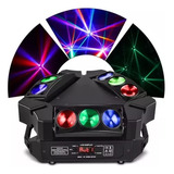 9*3w Cabeza Robotica Luces De Escenario Móvil Cabez