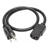 Cable Alimentacion Pc Cpu Y Monitor 1.2(150pzs)