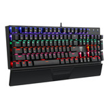 Teclado Mecanico T-dagger Destroyer Rainbow Switch Red