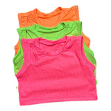 Cropped Neon Juvenil Menina - 12 Ao 16