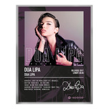 Poster Dua Lipa Album Music Firma 120x80