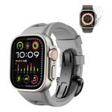 Correa + Tpu Mica Para Apple Watch Iwatch Ultra Se 9 8 7 6 5