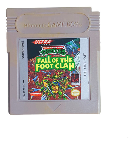 Turttles Fall Of The Foot Clan Game Boy