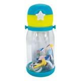 Vaso Botella Infantil Cuernos Reno 600 Ml + Correa Mt09017