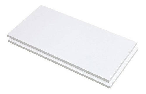 1 Prateleira Tampo 70x55 Mdf 15mm Branco Sem Suportes