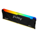 Memória Kingston Beast Rgb 16gb 3200mhz Kf432c16bb12a/16