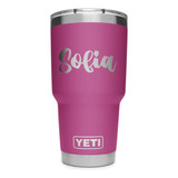 Termo Yeti Personalizado Laser Con Nombre | 30 Oz / 20 Oz