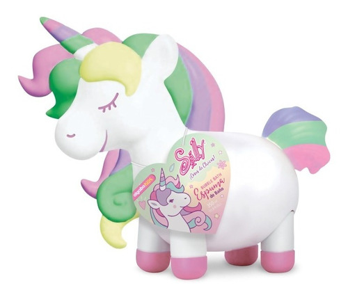 Unicornio Sally 3d Espuma De Baño X 350 Ml.