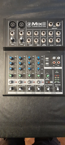 Consola Mackie Mix 8 De Mezcla 220v