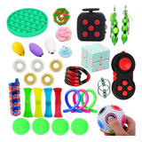 Sensory Fidget Toys, Paquete De 32 Juguetes For Aliviar El