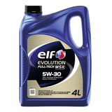 Aceite Elf Evolution Fulltech Msx 5w30 Sintetico 4 Litros