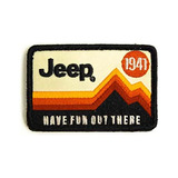 Logotipo «have Fun Out There» De Jeep Para Termoadhesivo, Bo