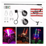 Antena Exterio Led Rzr120cm, Flexible, Dancing, Rgb, Control