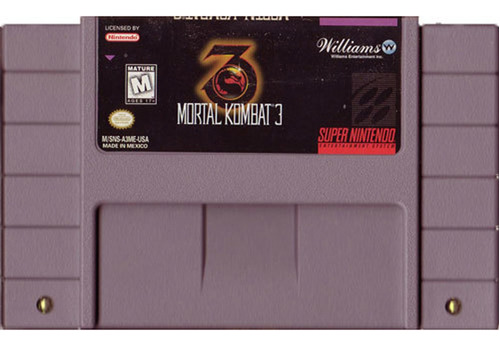 Jogo Mortal Kombat 3, Super Nintendo
