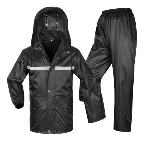 Piloto Impermeable Moto Bici Traje Lluvia 