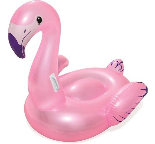 Montable Inflable Con Forma De Flamingo Bestway Modelo 41122