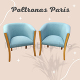 2 Poltronas París Sillón Sitial 