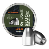 Chumbinho Slug 5.5mm Cup Premium 1,65g 25 Grains 100un Lfas
