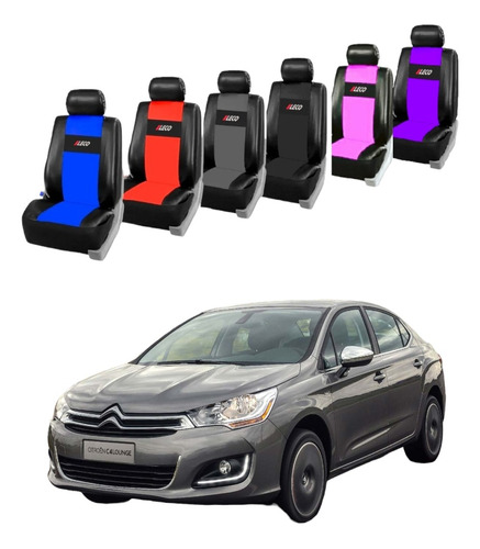 Fundas Cubre Asientos Auto Cuero Ecologico Citroen C4 Lounge