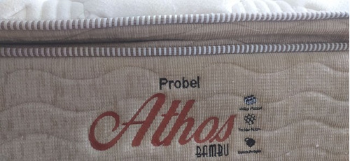 Cama Box Casal Probel Athos Bambu