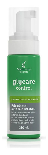 Espuma De Limpeza Glycare Control 150g Mantecorp Skincare