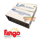 40 Hamburguesas Victoria 110 Gramos Pan Fargo Y Aderezo