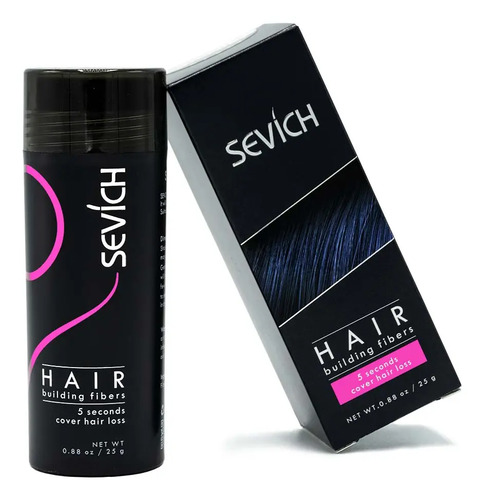 Sevich  25gr. Bote Fibras Capilares Calvicie Cabello, Barba  | MercadoLibre