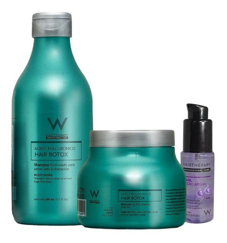 Kit Hair Therapy - Hair Botox - Shampoo Mascara Y Pearl