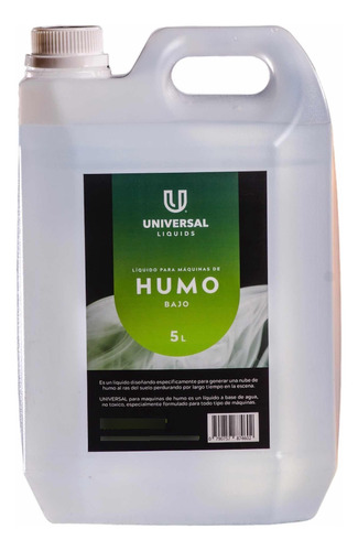 Universal Liquids Liquido De Humo Bajo 5 Litros
