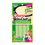 Inaba Churu Skin & Coat Sabor Pollo Con Ostiones