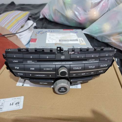 Stereo Honda Accord 2008-12 Premium 6 Cd