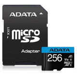 Memoria Adata Micro Sd Sdxc 256gb Clase 10 Uhs-i Adaptado Sd