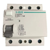 Disyuntor Diferencial Jeluz Tetrapolar 4x40 Amp 30ma