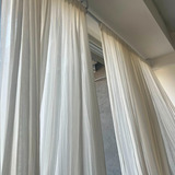 Cortinas Gasa 100% Algodon Arrugadita 300 X 260 Largas