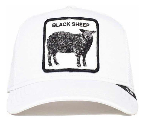 Gorra Goorin Bros Blanca Black Sheep Oveja Negra Original