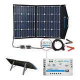 Cargador Solar Plegable Acopower De 12v 70 Vatios Kit: