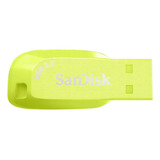 Memoria Usb Sandisk Ultra Shift 128gb Usb 3.2 Sdcz410-128g Color Amarillo