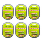 12 X Pilas Recargables Aaa 1100mah Noga