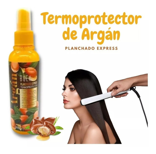 Termoprotector Protector De Calor De Argán Planchado Express