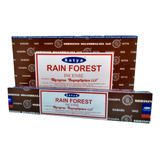 Incenso Satya Massala Rain Forest Floresta Tropical 3un.15g Fragrância Rain Forest / Floresta Tropical